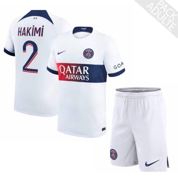 PACK PSG EXTERIEUR HAKIMI ADULTE 2023-2024