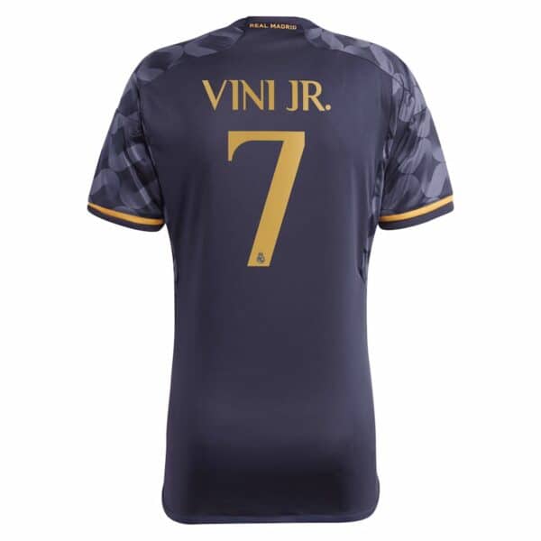 PACK REAL MADRID EXTERIEUR VINI JUNIOR ADULTE 2023-2024