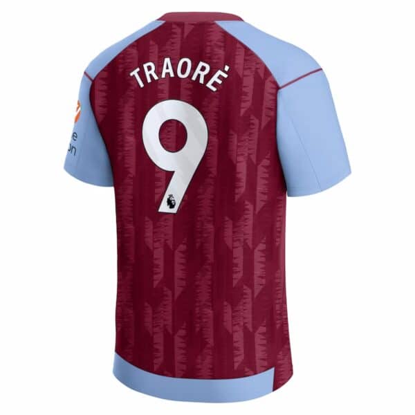 PACK ASTON VILLA DOMICILE TRAORE ADULTE 2023-2024