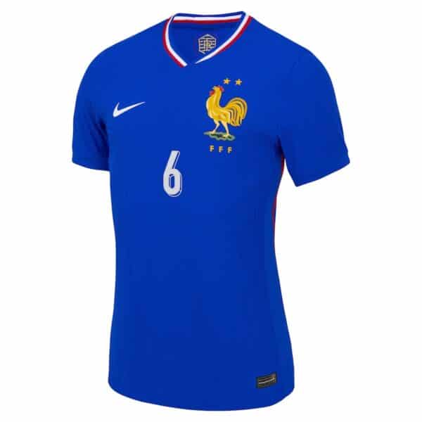 MAILLOT FRANCE DOMICILE CAMAVINGA DRI-FIT ADV VAPOR MATCH SAISON 2024-2025