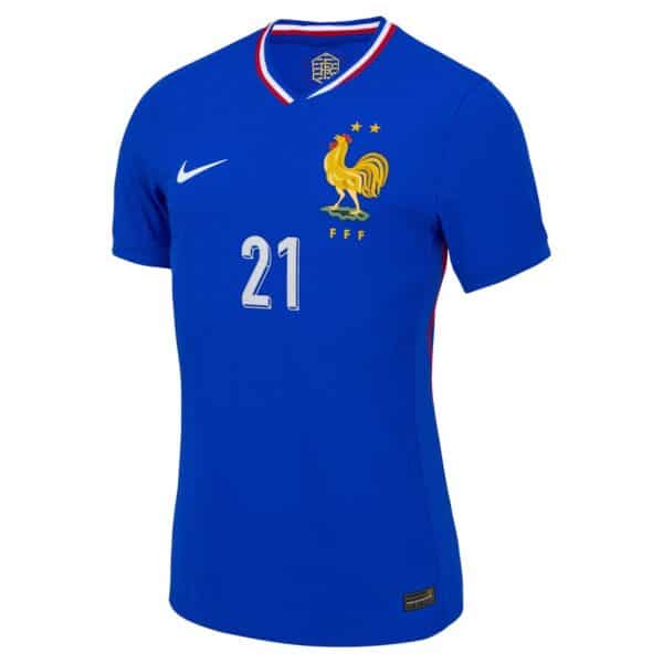 MAILLOT FRANCE DOMICILE L.HERNANDEZ DRI-FIT ADV VAPOR MATCH SAISON 2024-2025