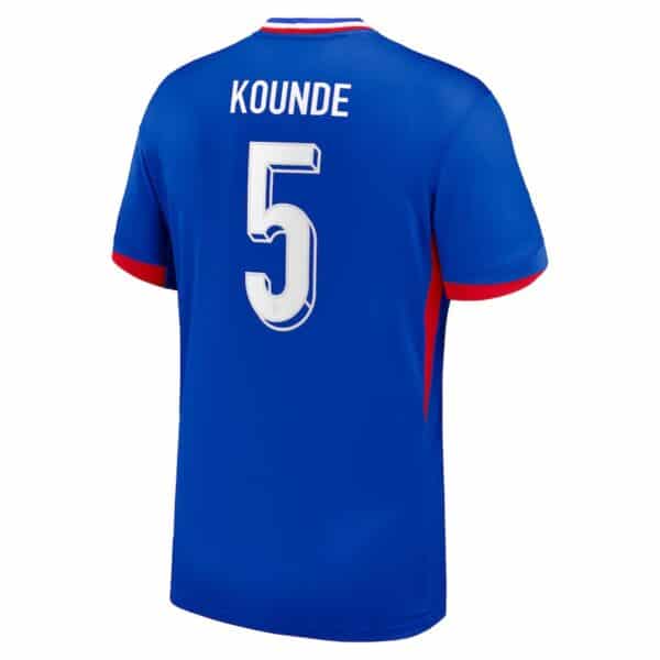 MAILLOT FRANCE DOMICILE KOUNDE SAISON 2024-2025