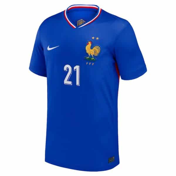 MAILLOT FRANCE DOMICILE L.HERNANDEZ SAISON 2024-2025