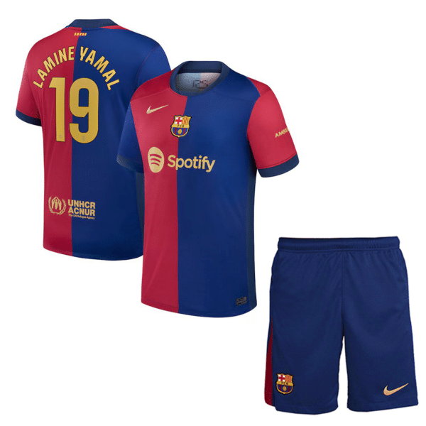 PACK FC BARCELONE DOMICILE LAMINE YAMAL 2024-2025