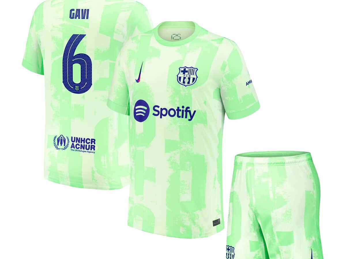 PACK FC BARCELONE THIRD PEDRI SAISON 2024-2025