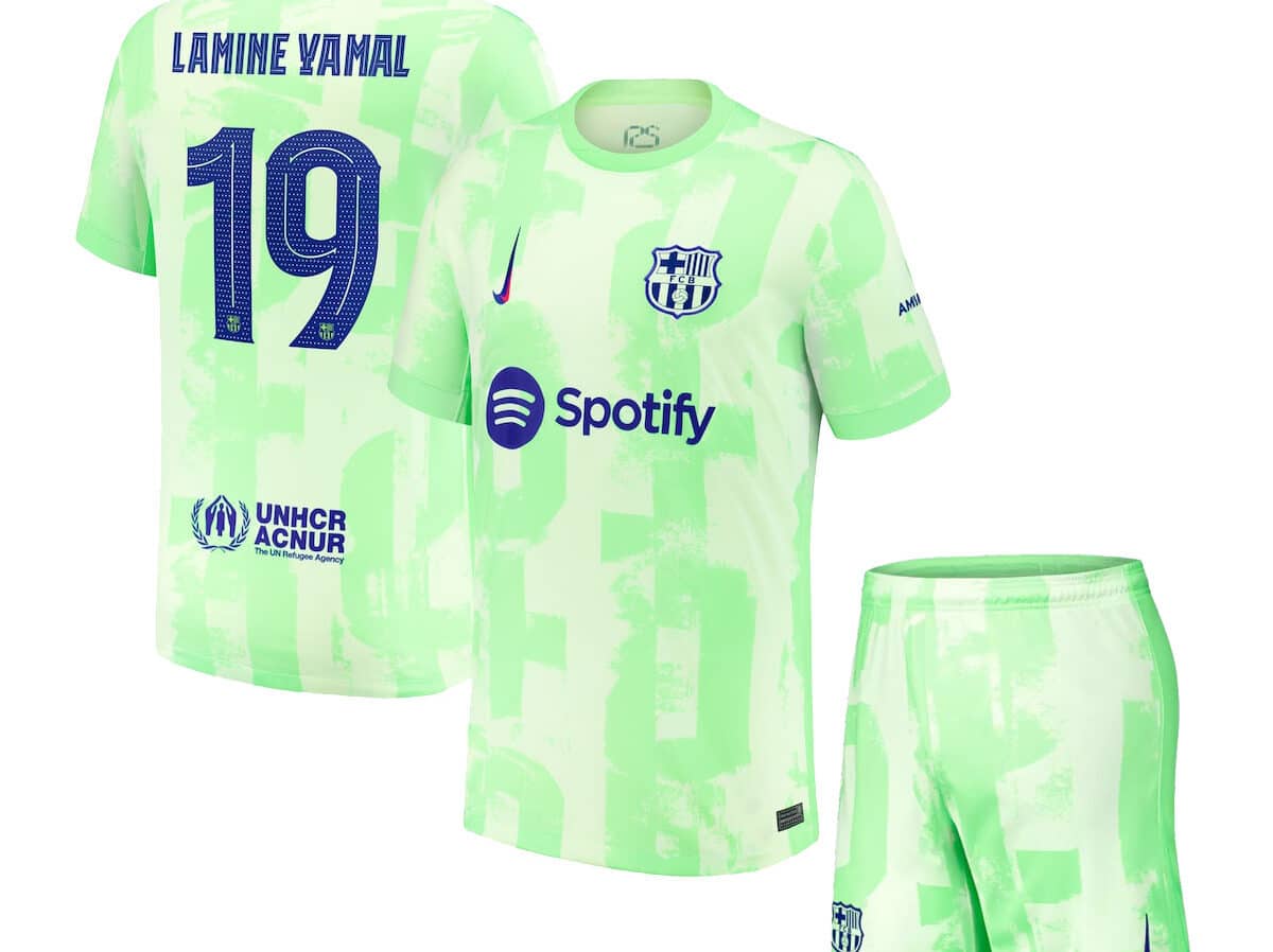 PACK FC BARCELONE THIRD PEDRI SAISON 2024-2025