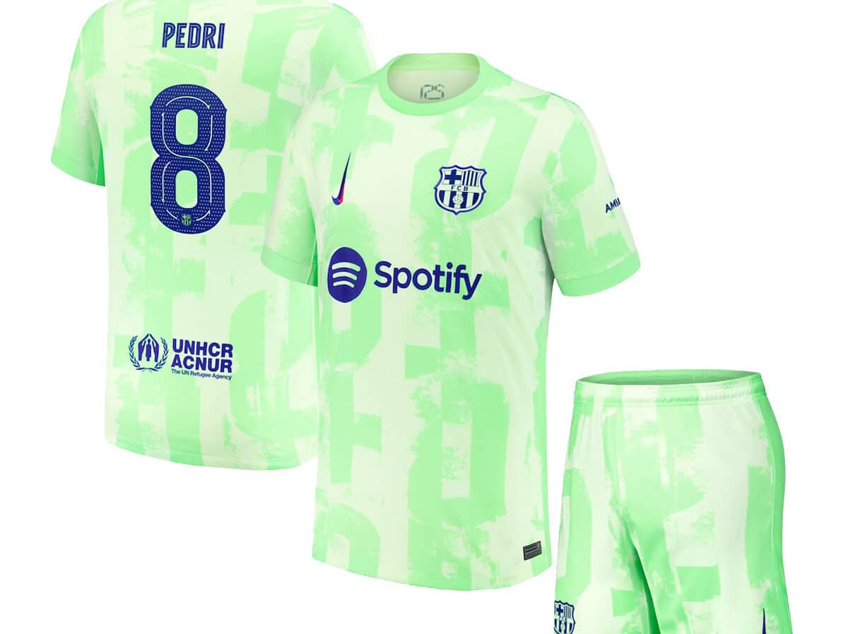 PACK FC BARCELONE THIRD PEDRI SAISON 2024-2025
