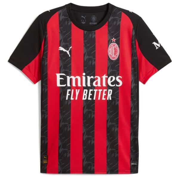 MAILLOT MILAN AC DOMICILE 2025-2026