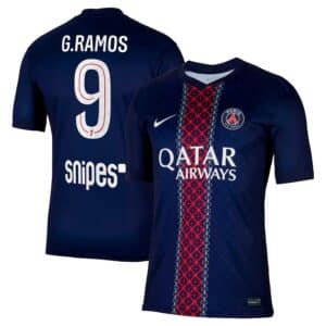 MAILLOT PSG DOMICILE GONCALO RAMOS 2025-2026