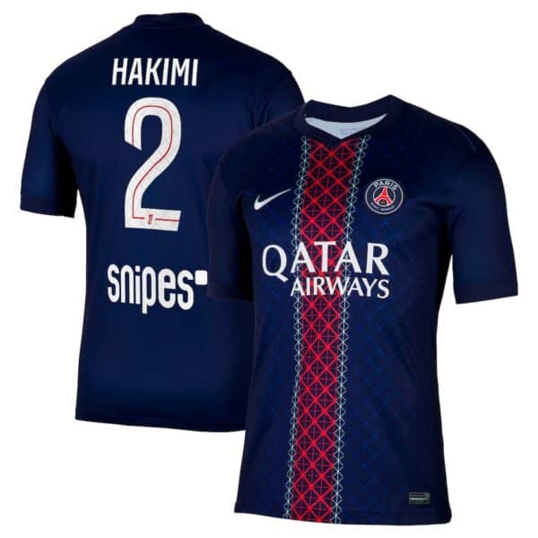 MAILLOT PSG DOMICILE HAKIMI 2025-2026