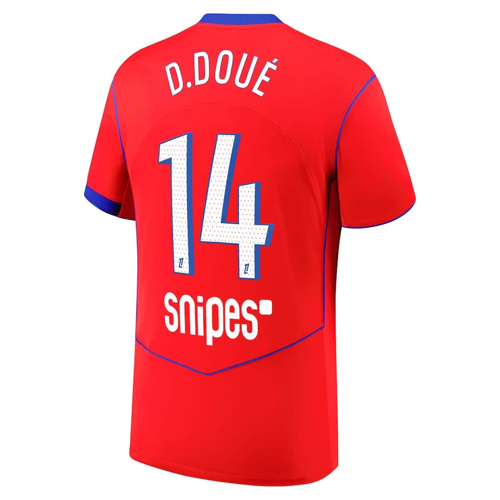 MAILLOT PSG THIRD DOUE SAISON 2025-2026