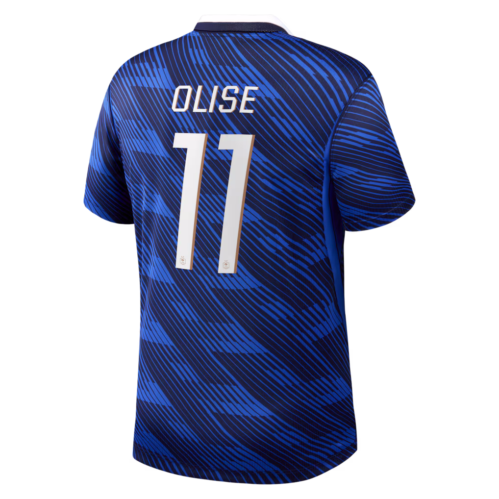 MAILLOT FRANCE DOMICILE OLISE 2026-2027 MAILLOT FRANCE DOMICILE OLISE 2026-2027