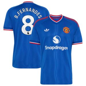 MAILLOT MANCHESTER UNITED EXTERIEUR BRUNO FERNANDES 2026-2027