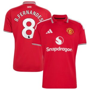 MAILLOT MANCHESTER UNITED DOMICILE BRUNO FERNANDES 2026-2027