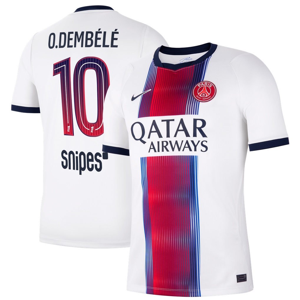 MAILLOT PARIS SAINT-GERMAIN EXTERIEUR OUSMANE DEMBÉLÉ 2026-2027 MAILLOT PARIS SAINT-GERMAIN EXTERIEUR OUSMANE DEMBÉLÉ 2026-2027