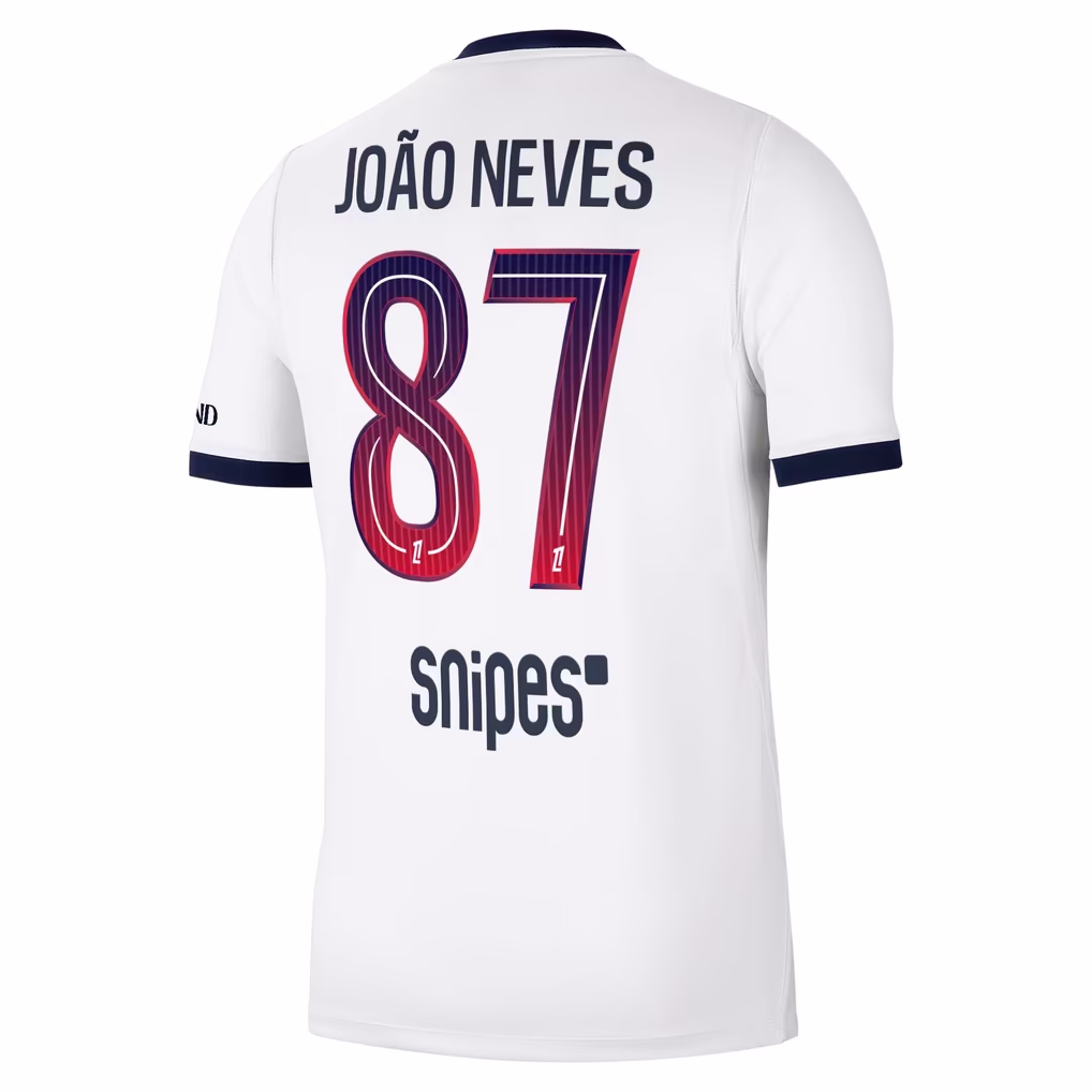 MAILLOT PSG EXTERIEUR JOAO NEVES 2026-2027