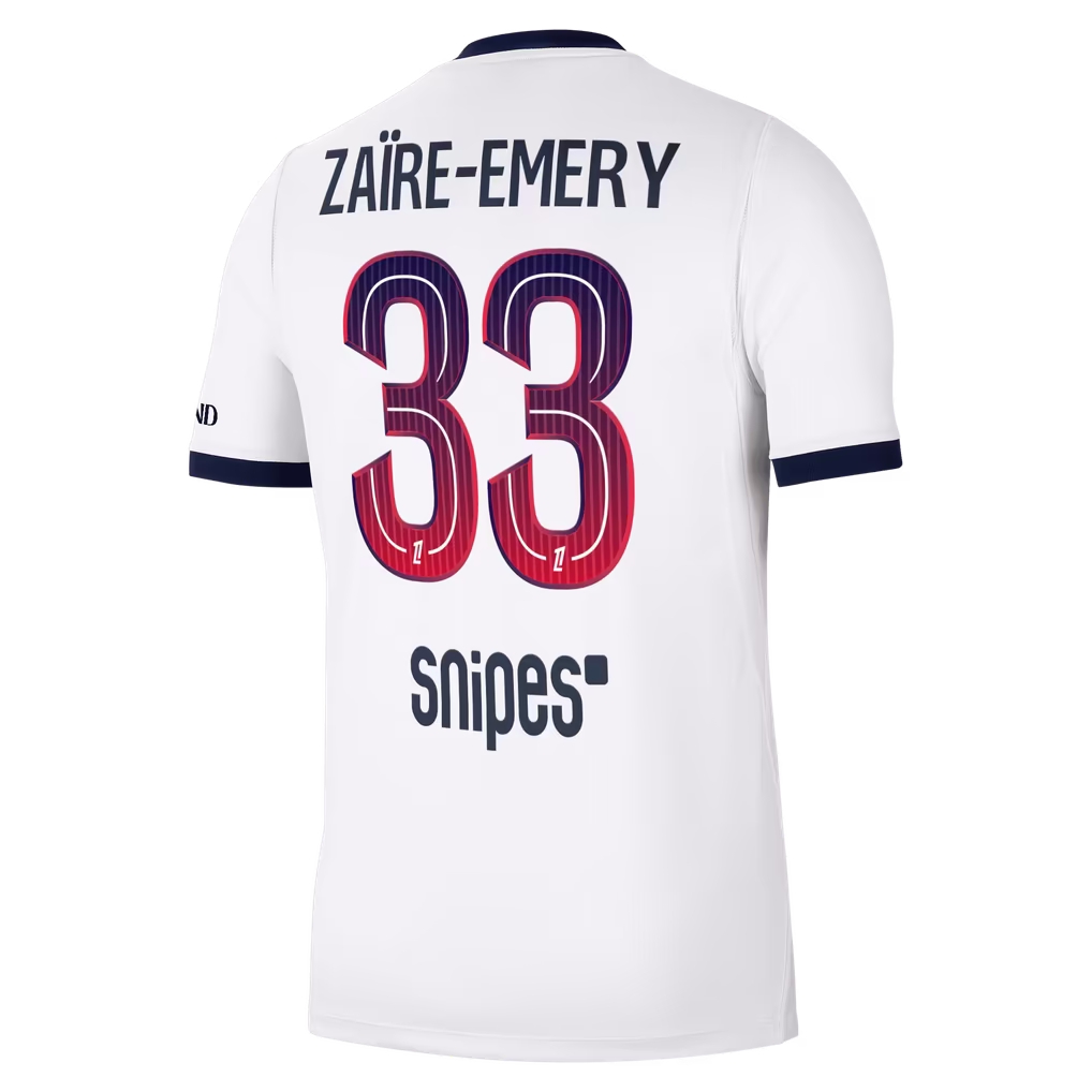 MAILLOT PSG EXTERIEUR ZAIRE-EMERY 2026-2027